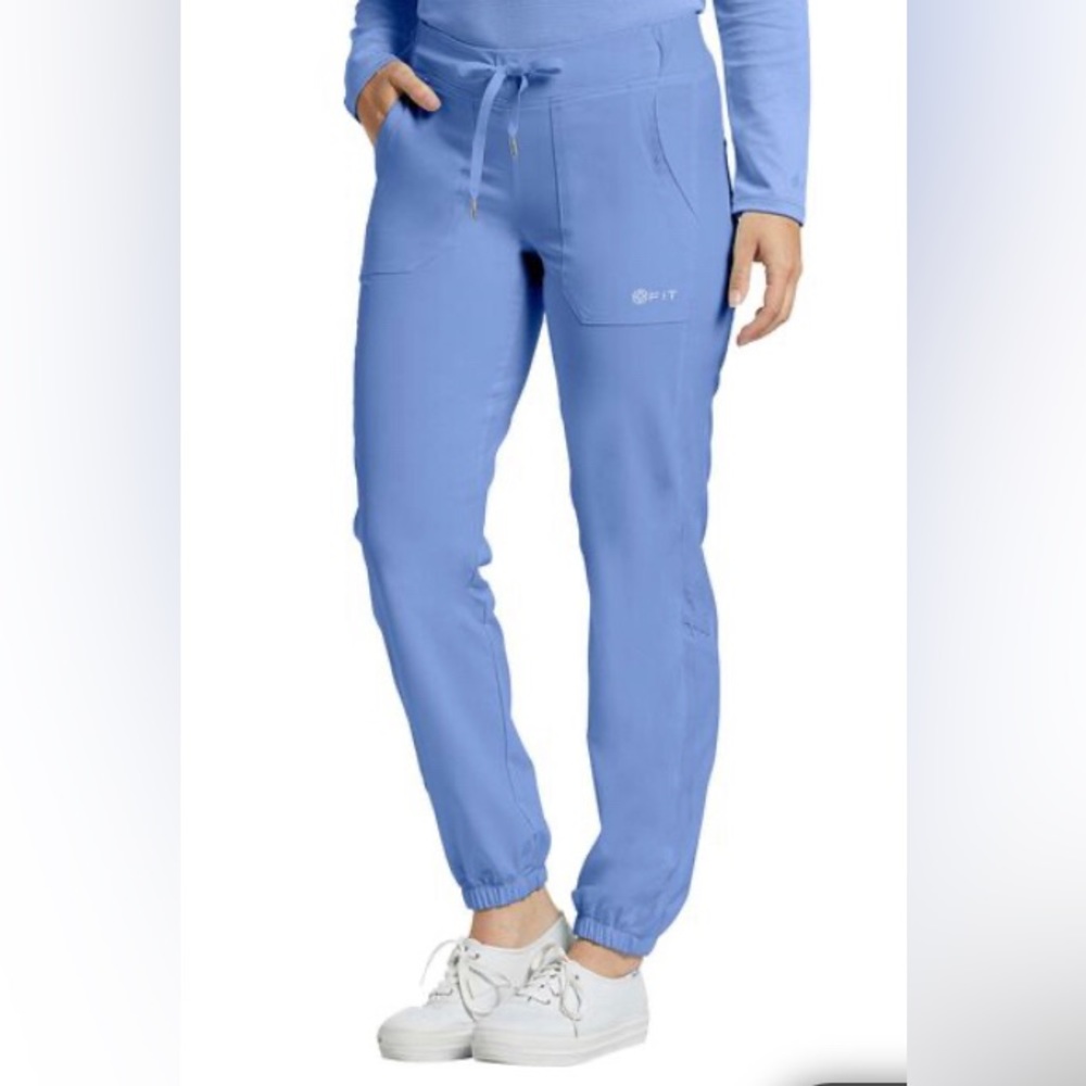 NWT White Cross FIT Scrub Jogger Pant